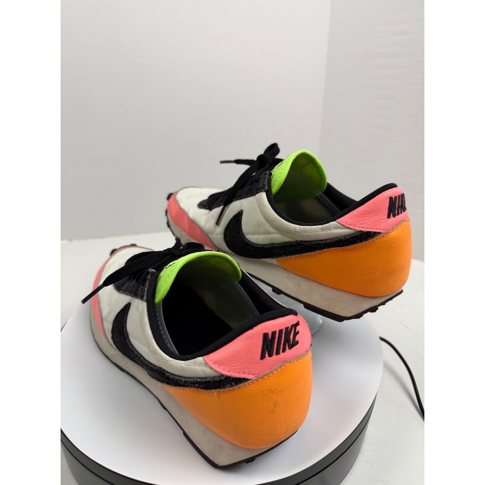 Nike Waffle Black Pink Lime Green Running Walking Tennis Shoe Sneakers Womens 10 - Picture 4 of 16